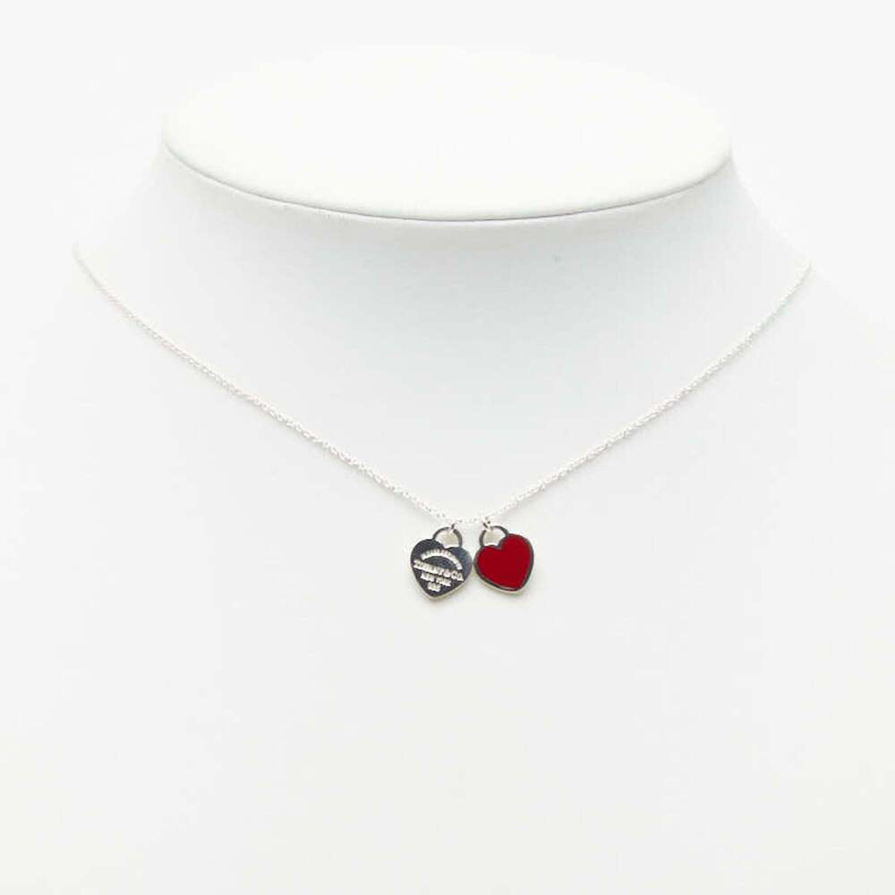 TIFFANY Silver Heart Necklace - Picture 7 of 8